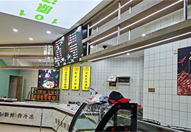 合肥面館裝修，牛真牛面館設(shè)計(jì)裝修實(shí)景案例